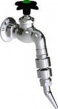 Chicago Faucets (LWV3-B53) Wall-mounted hose bibb water faucet with flange
