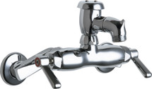 Chicago Faucets (305-VBCP) Hot and Cold Water Sink Faucet