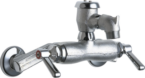  Chicago Faucets (305-VBRRCF) Hot and Cold Water Sink Faucet