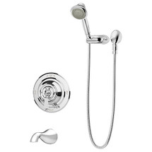 Symmons (S-4404-TRM) Carrington Tub/Hand Shower System Valve Trim with Secondary Integral Diverter