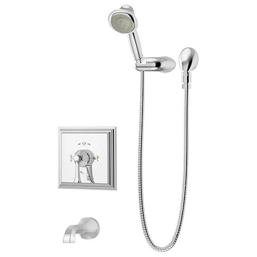  Symmons (S-4504-TRM) Canterbury Tub/Hand Shower System Valve Trim with Secondary Integral Diverter