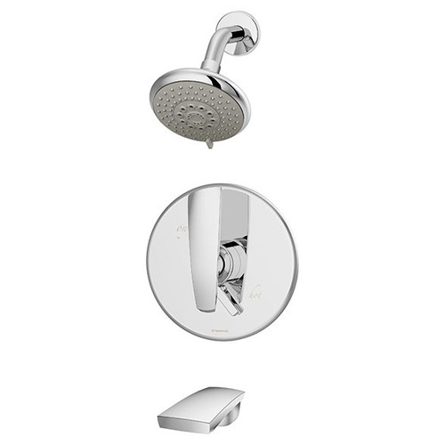  Symmons (S-4102-TRM) DS Creations Tub/Shower System Valve Trim with Secondary Integral Diverter
