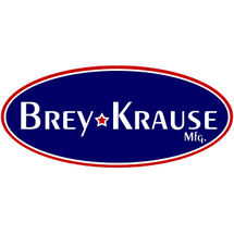 Brey Krause (S-4640-SS) 1" Round Exposed Shower Rod Flange, Welded Collar, 3 hole, Satin Stainless Finish