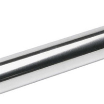 Brey Krause (U-1024-60-BS) 1" O.D. Stainless Steel Shower Rod, 60" Length, Bright Stainless Finish - 20 Gauge