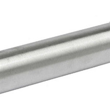 Brey Krause (U-1024-60-SS) 1" O.D. Stainless Steel Shower Rod, 60" Length, Satin Stainless Finish - 20 Gauge