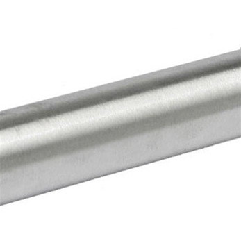  Brey Krause (U-1025-60-SS) 1" O.D. Stainless Steel Shower Rod, 60" Length, Satin Stainless Finish - 18 Gauge