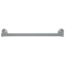 Brey Krause (D-6010-18-SS) Heavy Duty Towel Bar - 18 inches, Satin Stainless Finish