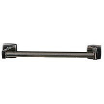 Brey Krause (S-4942-18-SS) Round towel bar- 18", Satin Stainless Finish