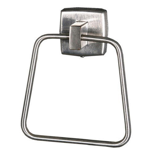  Brey Krause (S-4944-BS) Towel Ring, Bright Stainless Finish