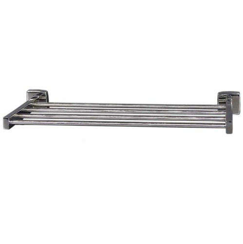  Brey Krause (S-4972-24-SS) Towel Supply Shelf- without bar, 24", Satin Stainless Finish