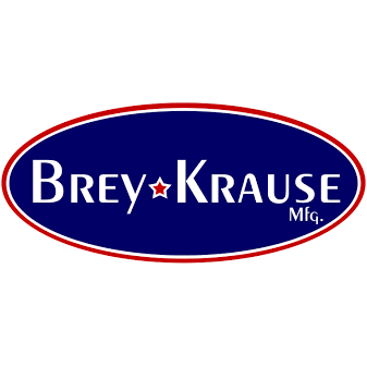  Brey Krause (S-4977-24-BS) Towel Supply Shelf with Bar and Brace, 24", Bright Stainless Finish