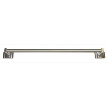 Brey Krause (S-4542-30-BS) Round Towel Bar - 30", Bright Stainless Finish