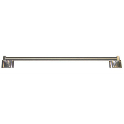  Brey Krause (S-4543-18-BS) Square Towel Bar - 18", Bright Stainless Finish