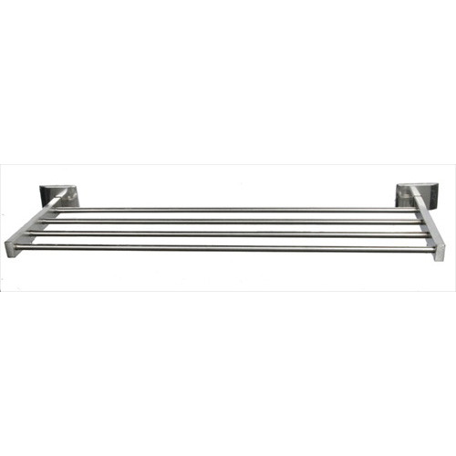  Brey Krause (S-4572-18-SS) Towel Supply Shelf - without bar - 18", Satin Stainless Finish