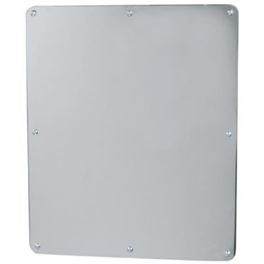  Brey Krause (T-8010-BS) Security Mirror - One Piece, Frameless Exposed Mounting, 12" X 14"