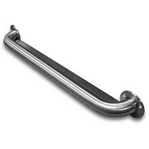 Brey Krause (D-7513-SEC) Security Grab Bar with Closure Plate - 24 inches, Exposed Mount