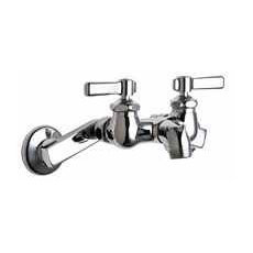  Chicago Faucets (305-XKCP) Hot and Cold Water Sink Faucet