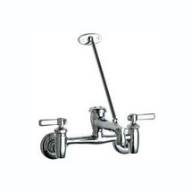 Chicago Faucets (897-MPCP) Hot and Cold Water Sink Faucet - Master Pack of 8