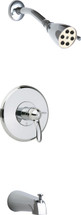 Chicago Faucets (1905-TK600CP) Tub and Shower Trim Kit with Shower Head and Diverter Tub Spout