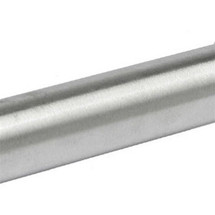 Brey Krause (U-1025-72-SS) 1" O.D. Stainless Steel Shower Rod, 72" Length, Satin Stainless Finish - 18 Gauge