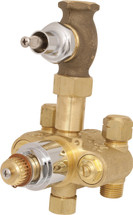 Chicago Faucets (2500-VOCP) TempShield Thermostatic Pressure Balancing Shower Valve Only