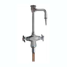 Chicago Faucets (930-VRSAM) Vandal Proof Hot and Cold Water Mixing Faucet with Vacuum Breaker