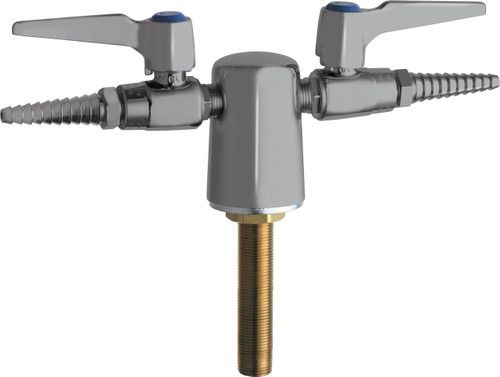  Chicago Faucets (981-WSV909AGVSAM) Turret with Two Ball Valves