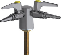 Chicago Faucets (982-WSV909AGVSAM) Turret with Two Ball Valves