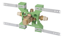 Symmons (161XRVCPBRBODY) Temptrol Rapid Install pressure balancing shower valve body