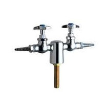 Chicago Faucets (981-WS937CHAGVCP) Turret with Two Needle Valves
