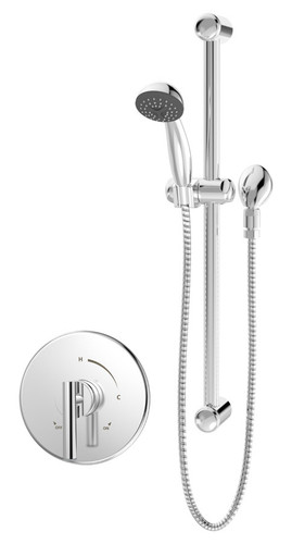  Symmons (3503-H321-V-CYL-B-TRM) Dia hand shower system trim only, Chrome