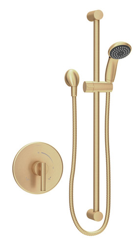  Symmons (3503H321CYLBBBZTRMTC) Dia hand shower system trim only, Brushed Bronze