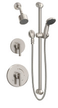 Symmons (3505-H321-V-CYL-B-STN-TRM) Dia shower/hand shower system trim only, Satin Nickel