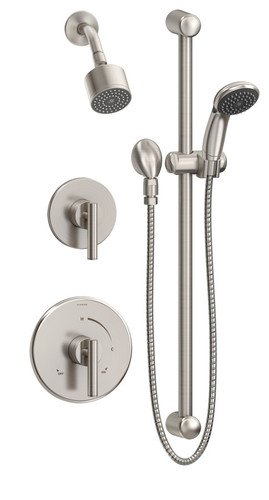  Symmons (3505H321CYLBSTNTRMTC) Dia shower/hand shower system trim only, Satin Nickel