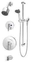 Symmons (3506-H321-V-CYL-B-BBZ-TRM) Dia tub/shower/hand shower system trim only, Brushed Bronze