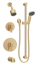 Symmons (3506H321CYLBBBZTRMTC) Dia tub/shower/hand shower system trim only, Brushed Bronze