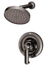 Symmons (5301BLKTRMTC) Museo shower system trim only, Polished Graphite