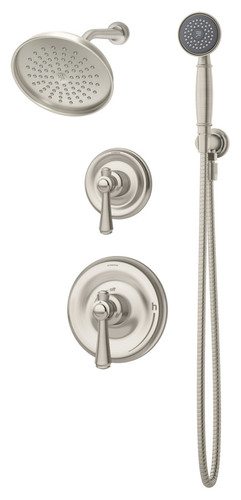  Symmons (5405-STN-TRM ) Degas shower/hand shower system trim only, Satin Nickel