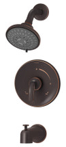 Symmons (5502SBZTRMTC) Elm tub/shower system trim only, seasoned bronze