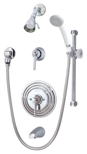  Symmons (C96600B30VTRMTC) Temptrol tub/shower/hand shower system trim only, Chrome