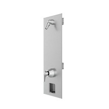 Symmons (H911RS) HydaPipe 900-Series Flat Wall Shower System, Chrome