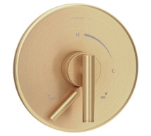 Symmons (S-3500-CYL-B-BBZ-TRM) Dia shower valve trim only with secondary integral diverter/volume control, Brushed Bronze