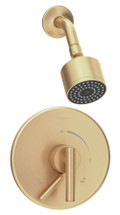 Symmons (S-3501-CYL-B-BBZ-TRM ) Dia shower system trim only with secondary integral volume control, Brushed Bronze