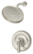 Symmons (S-5401-STN-TRM) Degas shower system trim only with secondary integral volume control, satin nickel
