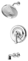 Symmons (S-5402-TRM) Degas tub/shower system trim only with secondary integral diverter, chrome