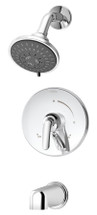 Symmons (S-5502-TRM) Elm tub/shower system trim only with secondary integral diverter, chrome