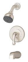 Symmons (S6602TRMSTNTC) Unity tub/shower system trim only with secondary integral diverter, satin nickel