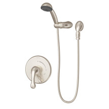 Symmons (S-6603-TRM-STN) Unity hand shower system trim only with secondary integral volume control, satin nickel