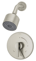 Symmons (S3501CYLBSTNTRMTC) Dia shower system trim only with secondary integral volume control, satin nickel