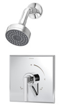 Symmons (S3601TRMTC) Duro shower system trim only with secondary integral volume control, chrome